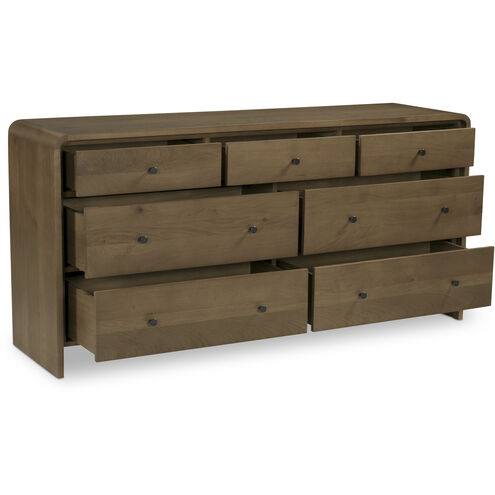 Riley Brown Dresser, 7 Drawer